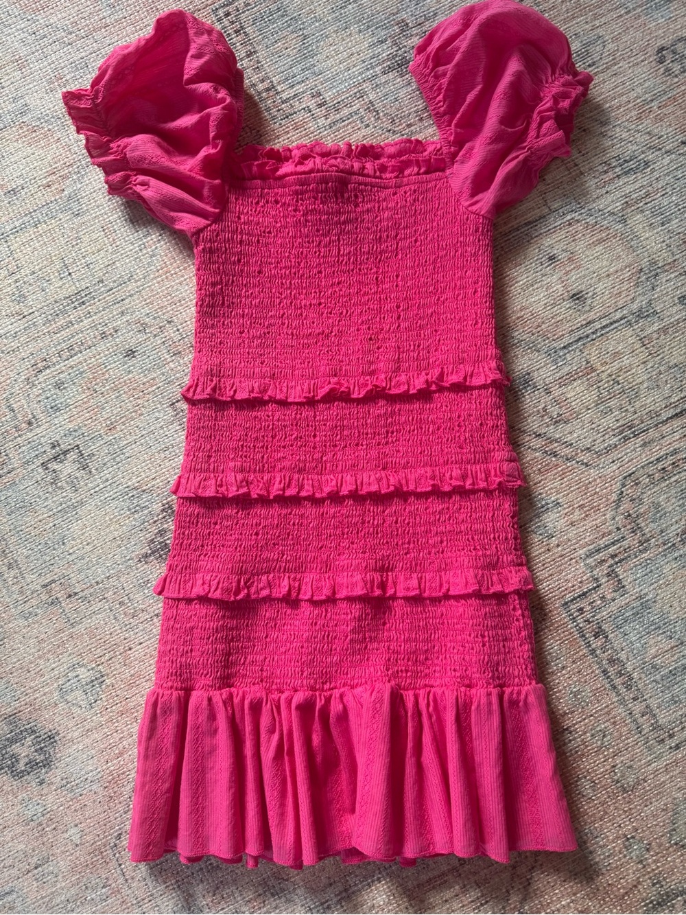 Katie J NYC Laila dress-Hot Pink-size medium